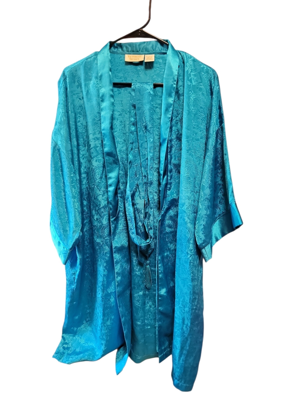 Vintage Victorias Secret Turquoise Floral One Size Fit All